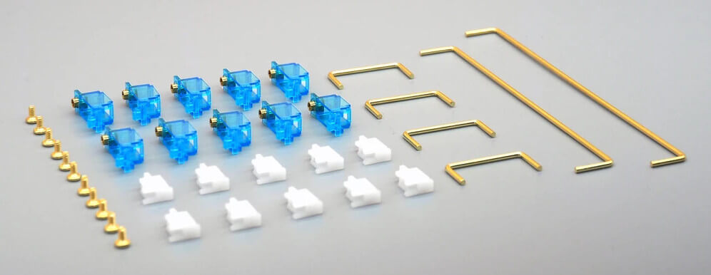 Wuque Studio’s Original Aspiration PCB mount screw-in stabilizers